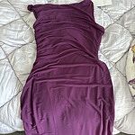 Sapphire Tide Off Shoulder Mesh Maxi Dress Burgundy