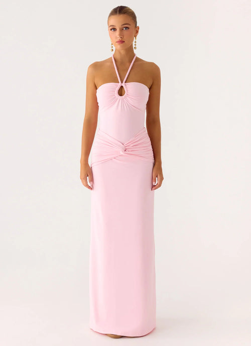 Sacred Maxi Dress - Pale Pink
