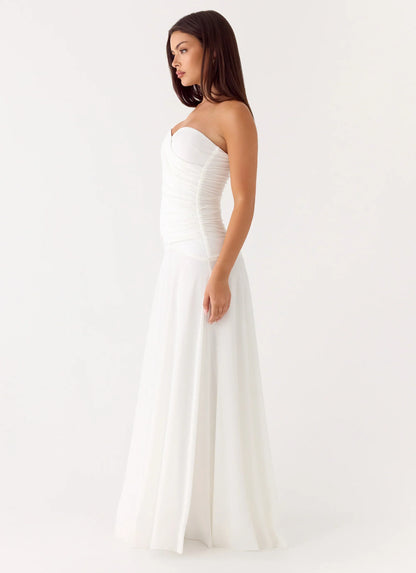 Ruben Maxi Dress - White