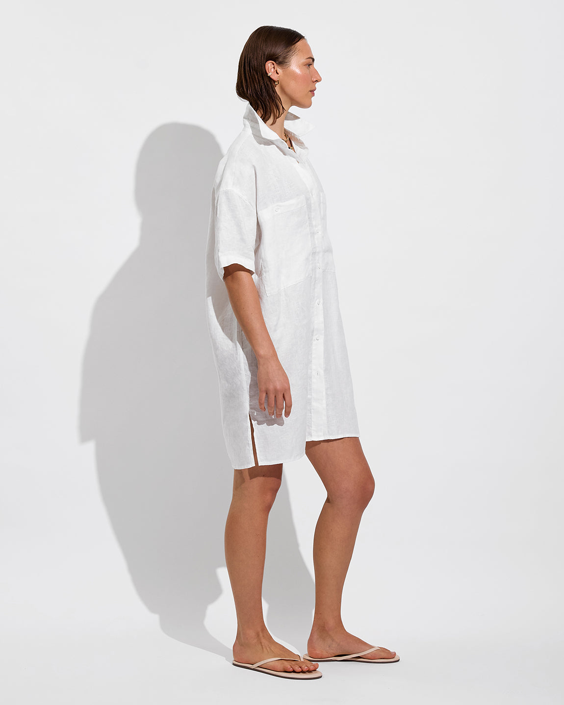 Getaway Mini Dress - Coconut
