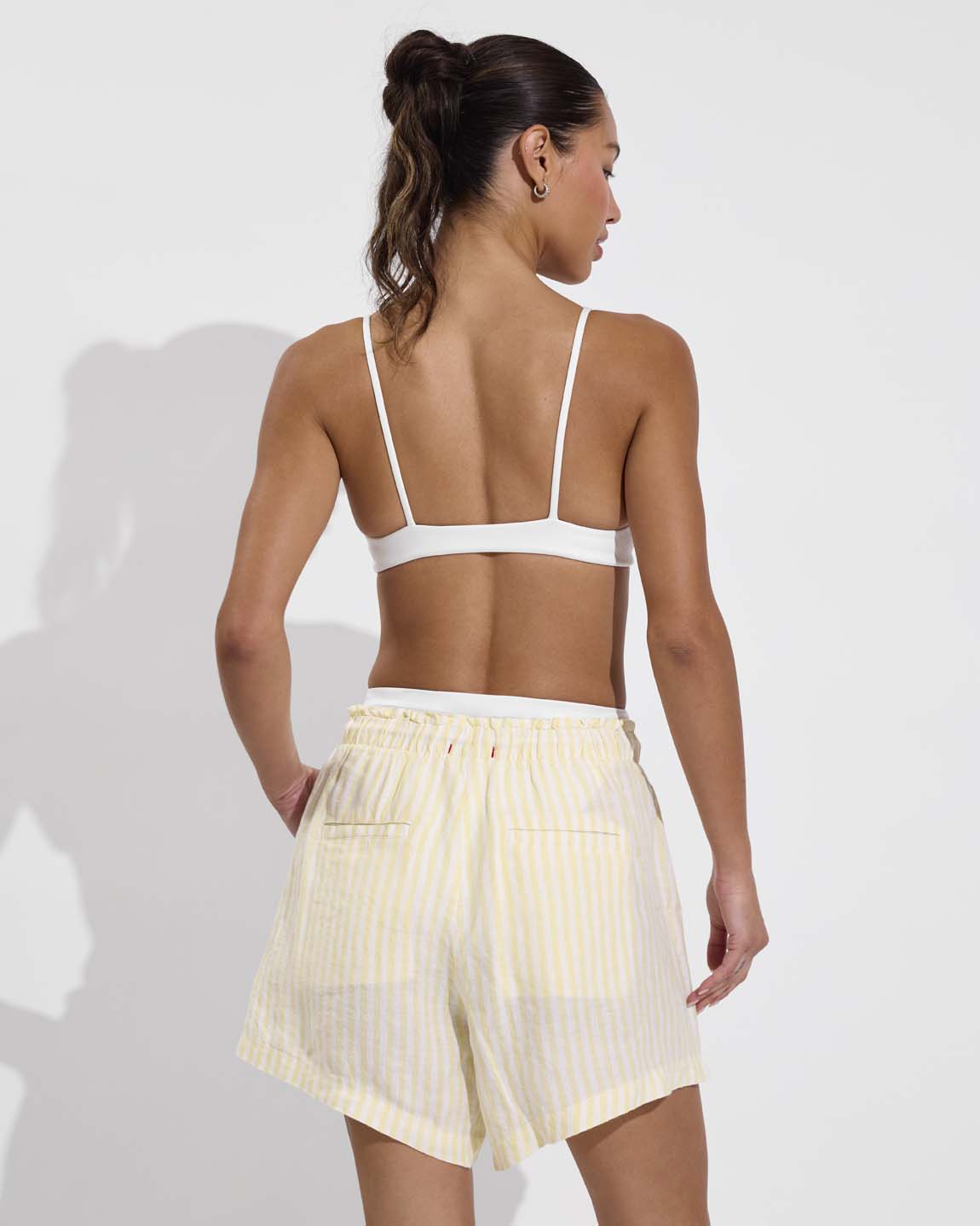 Getaway Short 5" - Bungalow Stripe: Melt / Coconut
