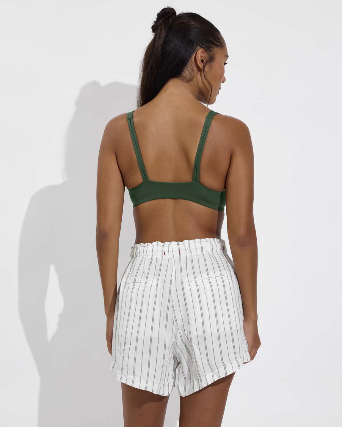 Getaway Short 5" - Sandbar Stripe: Coconut / Tropics
