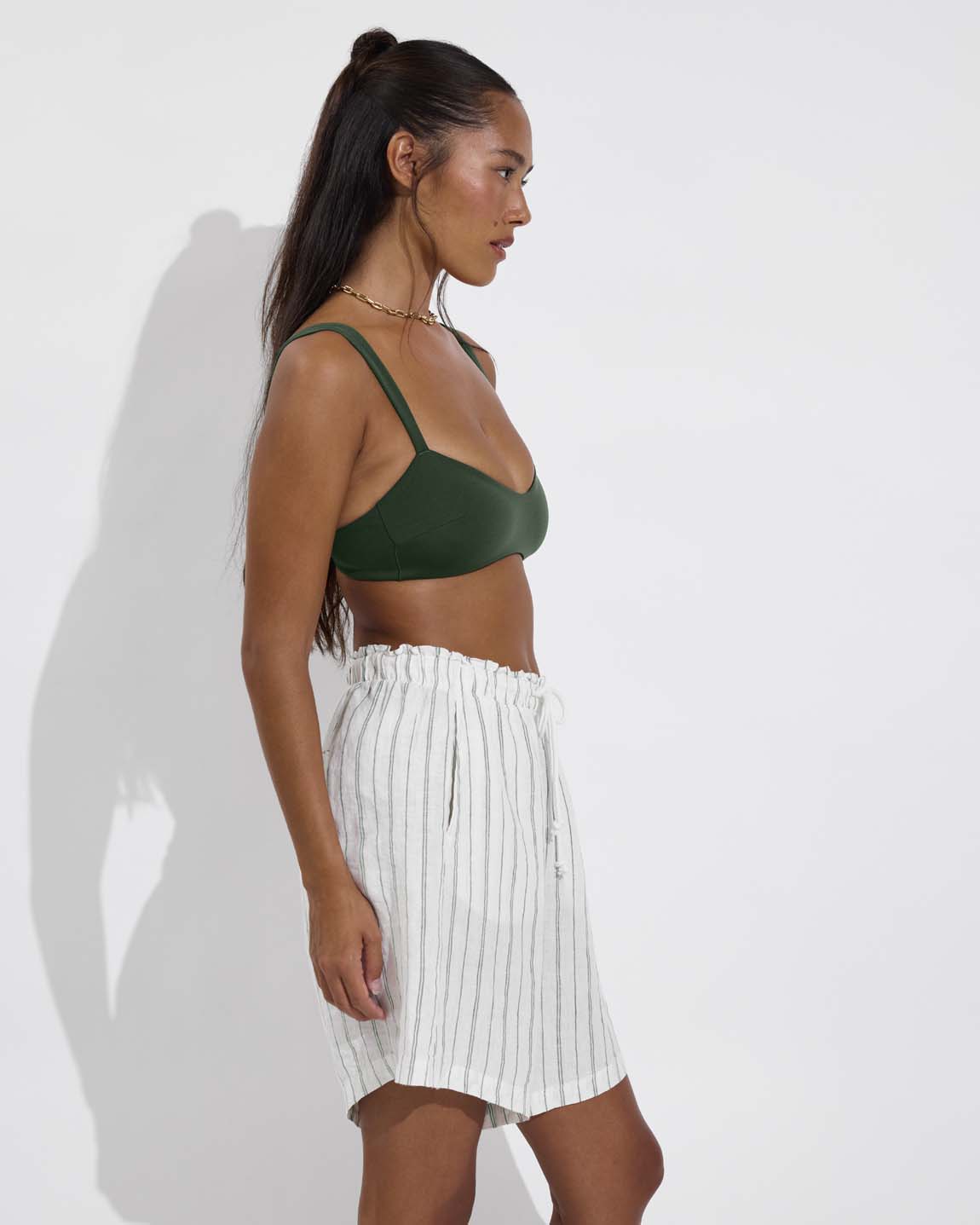 Getaway Short 9" - Sandbar Stripe: Coconut / Tropics