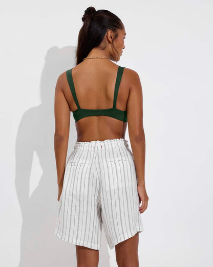 Getaway Short 9" - Sandbar Stripe: Coconut / Tropics