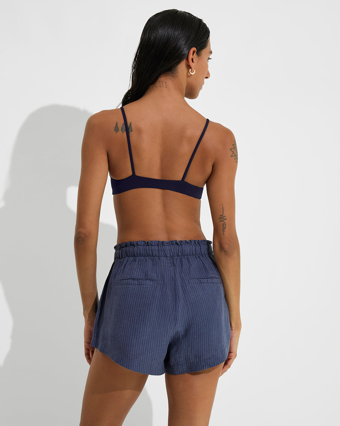 Getaway Short 2.5" - Lagoon Stripe: Varsity / Sprint