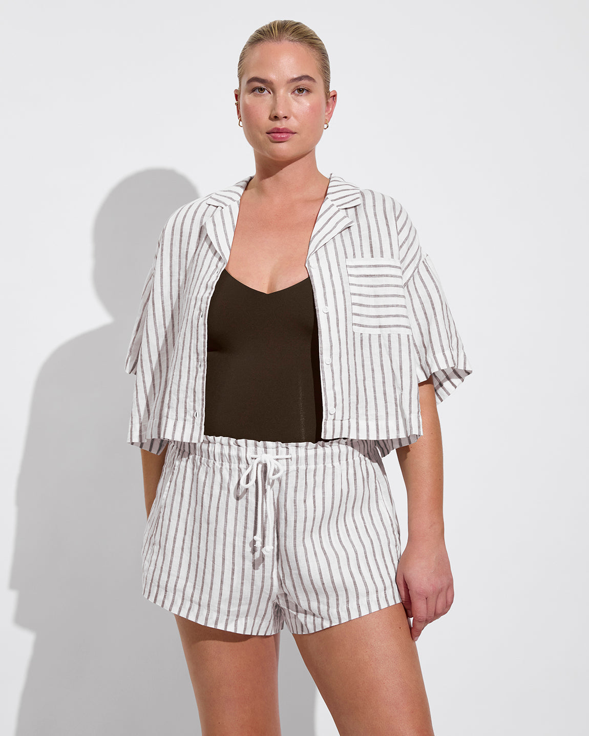 Getaway Short 2.5" - Classic Stripe: Stormy / Coconut