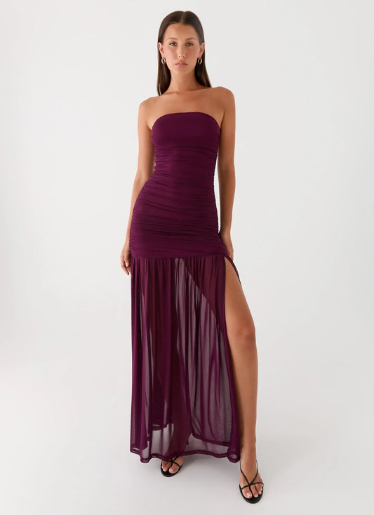 Savaya Maxi Dress - Mulberry