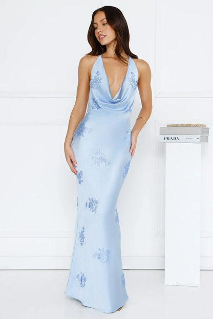 Sharlow Maxi Dress Blue