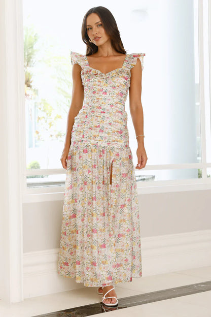 Refreshing Aura Maxi Dress Cream