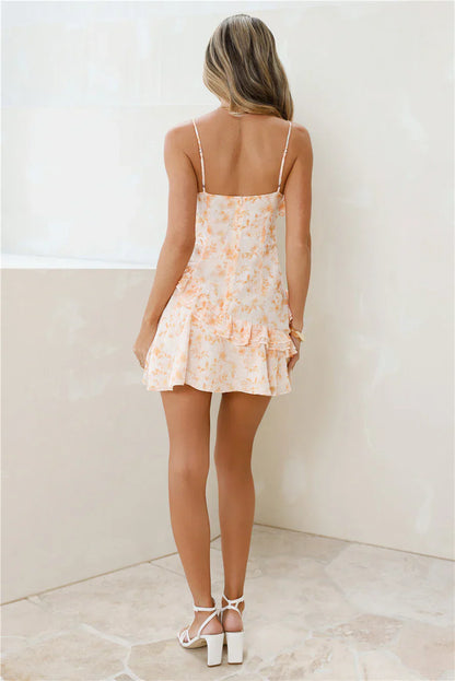 Serenade In The Sun Mini Dress Orange