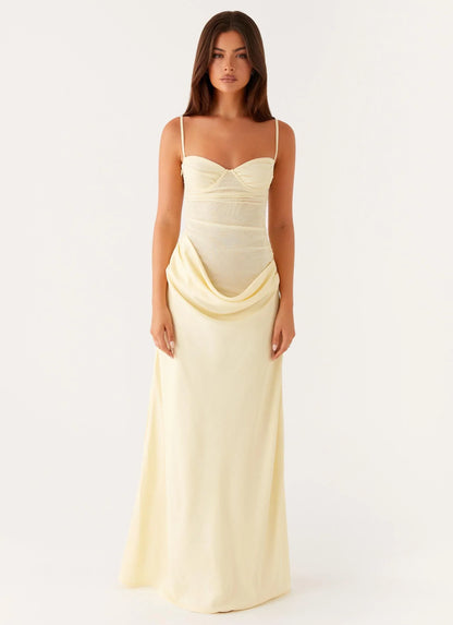 Romy Maxi Dress - Yellow