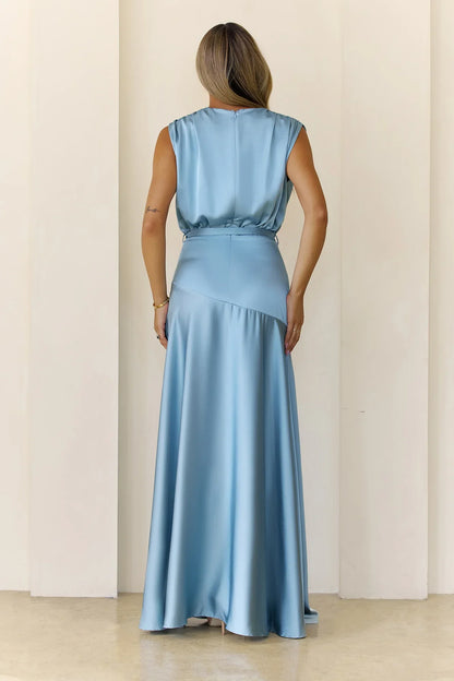 Serving Looks Only Maxi Dress Slate