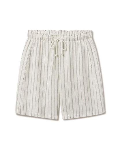 Getaway Short 9" - Sandbar Stripe: Coconut / Tropics